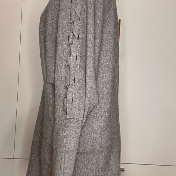Cardigan manche chauve-souris gris charcoal - Picture 5 of 10